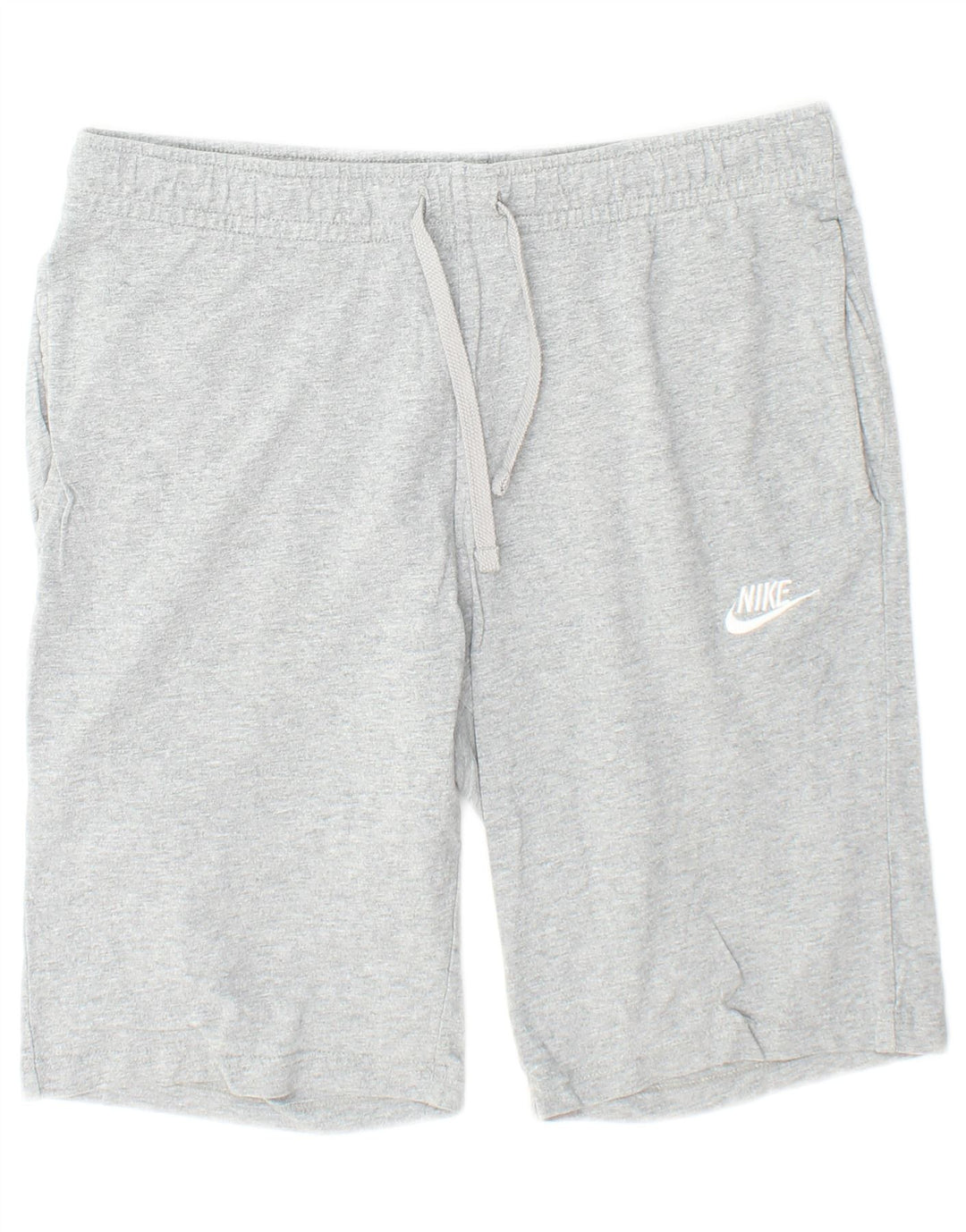 Nike Herren-Sportshorts aus mittelgrauer Baumwolle