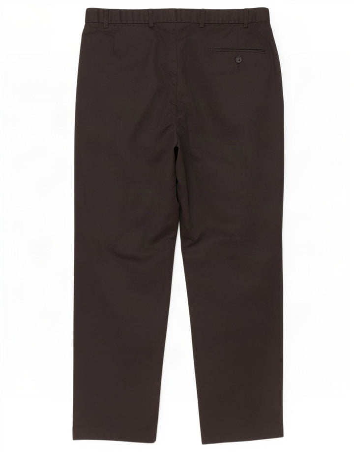 Marks & Spencer Damen St. Michael Pegged Anzughose W38 L29 Schwarz