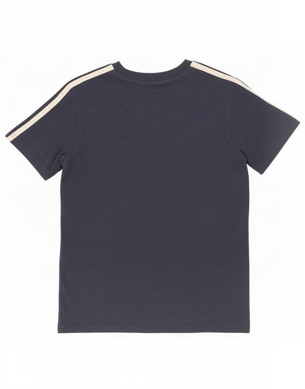 Adidas Jungen T-Shirt Top 11-12 Jahre Marineblaue Baumwolle