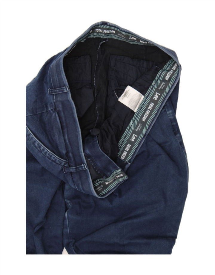 LEE Womens Straight Jeans US 18 2XL W36 L29 Blue Cotton Vintage Lee and Second-Hand Lee from Messina Hembry 