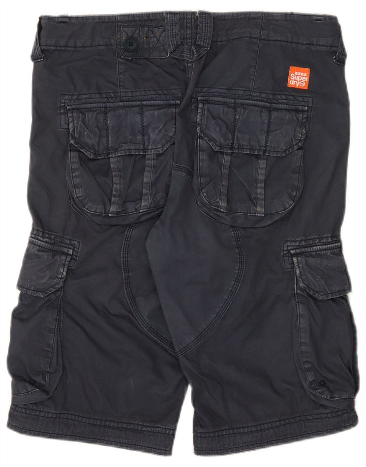 Superdry Herren Cargo-Shorts, Größe S, Größe 32, Marineblau, Baumwolle