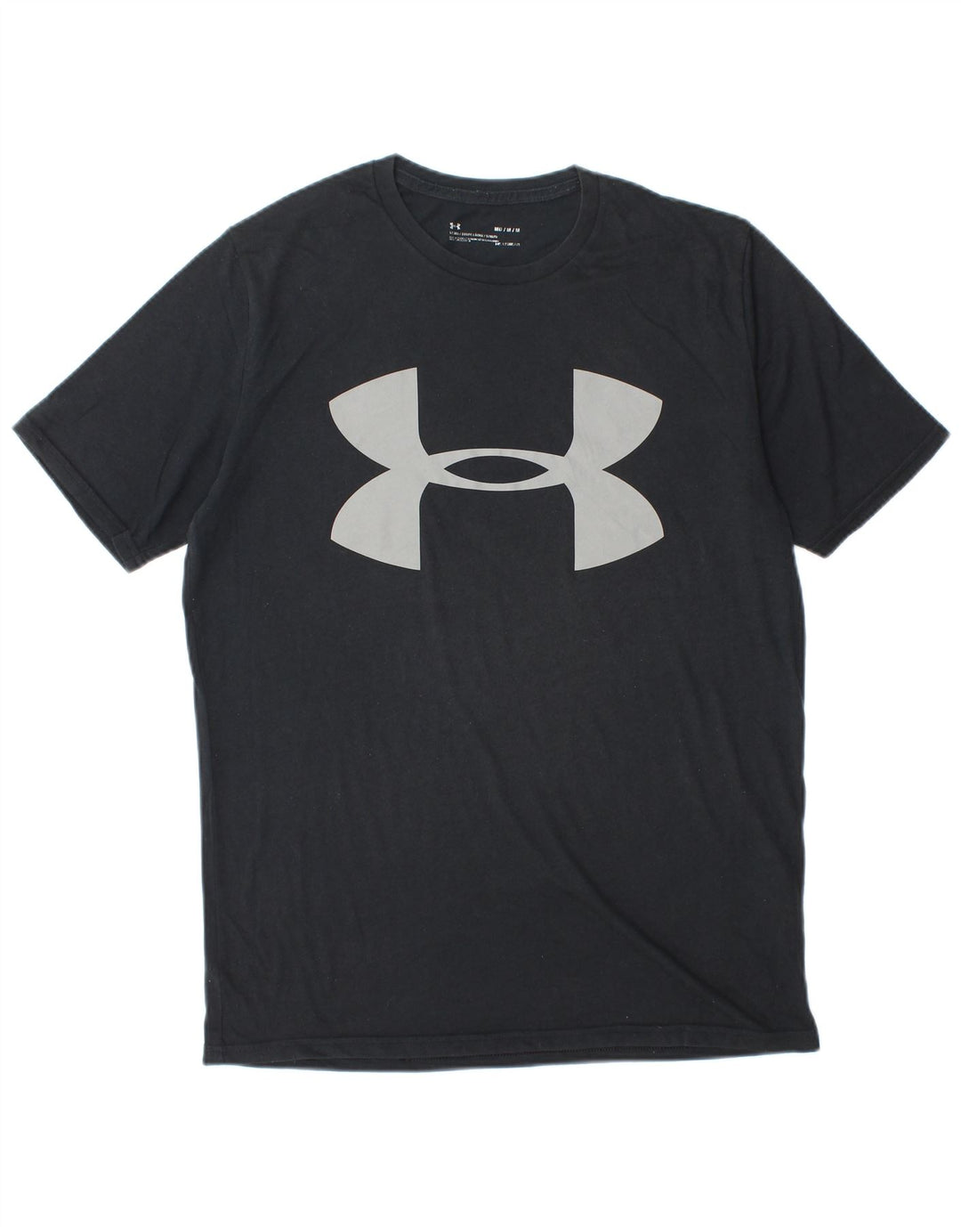 UNDER ARMOUR Herren Heat Gear Graphic T-Shirt Top Mittelschwarze Baumwolle