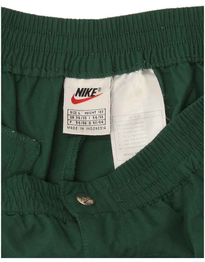 Nike Damen Pegged Chino-Shorts, Größe L, W34, grünes Polyester