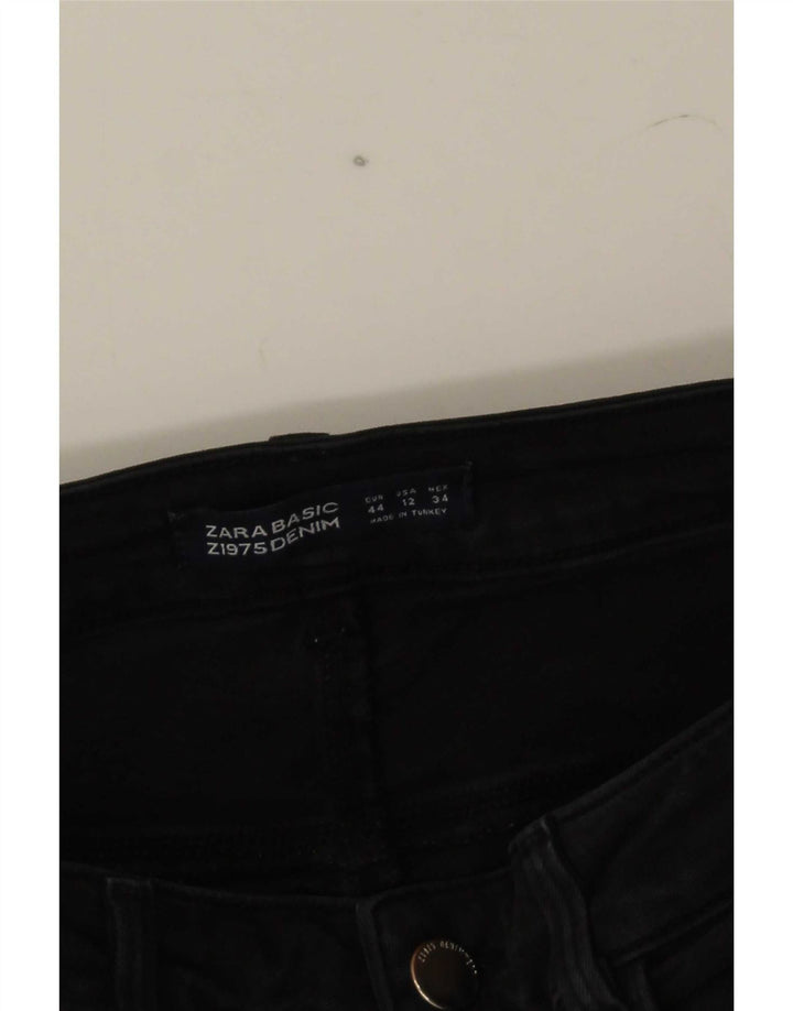 Zara Herren Slim Jeans EU 44 Large W34 L28 Schwarz