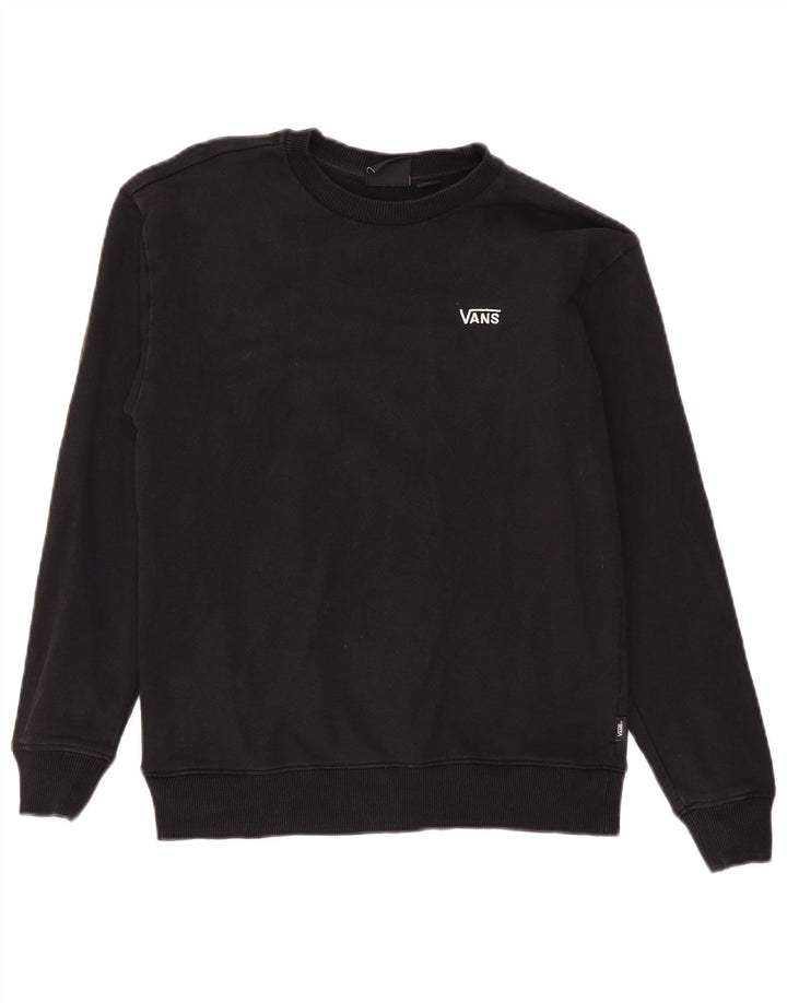 Vans Herren Sweatshirt Pullover XS Schwarz Baumwolle
