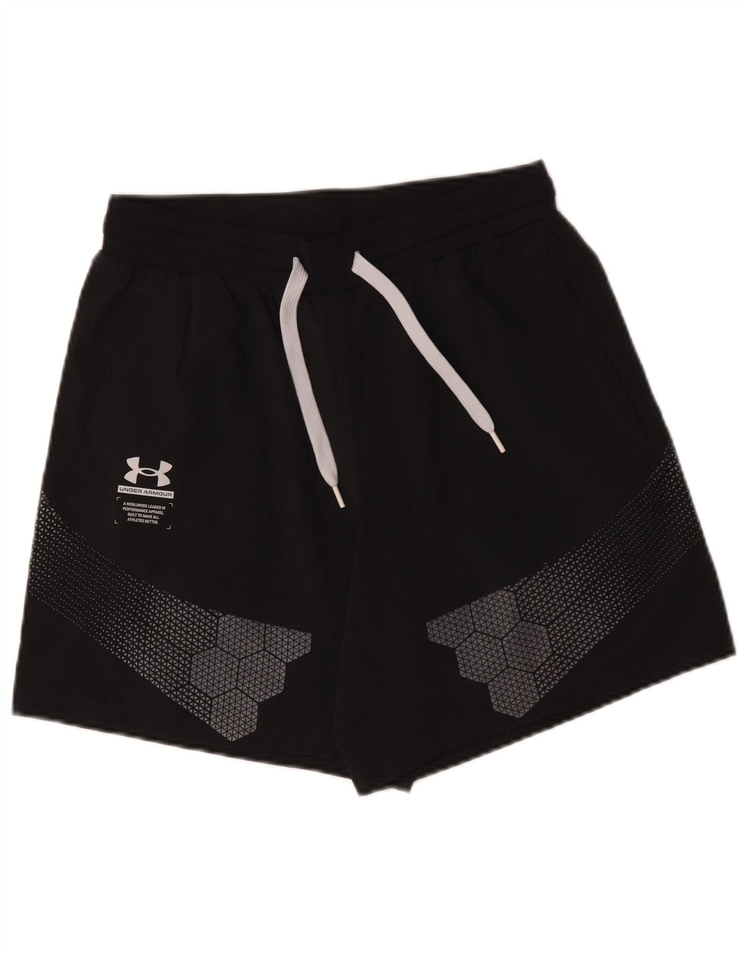 Under Armour Herren Graphic Sport Shorts Mittelschwarzes Polyester