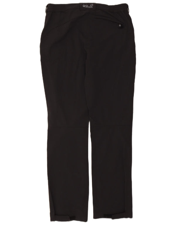 Jack Wolfskin Damen Straight Cargo Hose Medium W30 L33 Schwarz Polyester