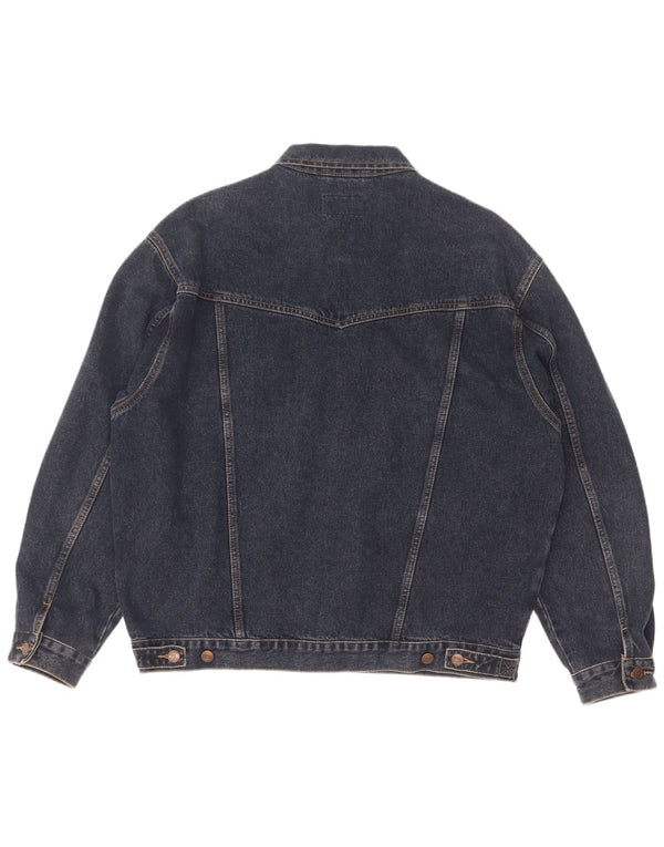 Wrangler Herren Jeansjacke UK 42 XL Blaue Baumwolle