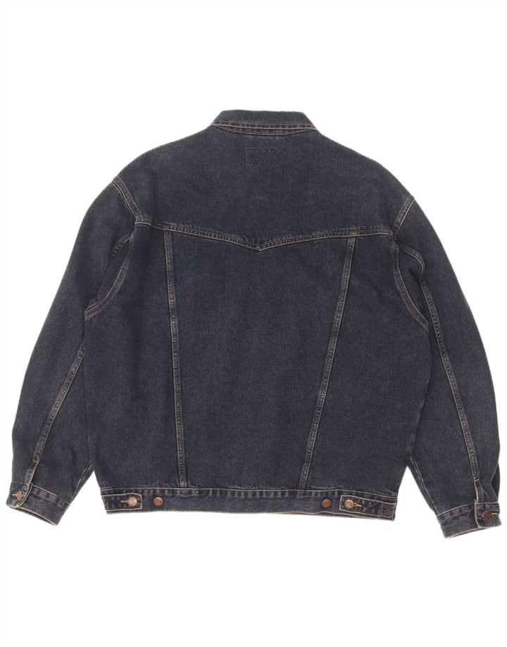 Wrangler Herren Jeansjacke UK 42 XL Blaue Baumwolle