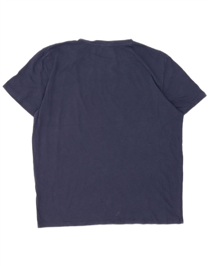 Jack & Jones Herren Grafik-T-Shirt-Oberteil XL Marineblau
