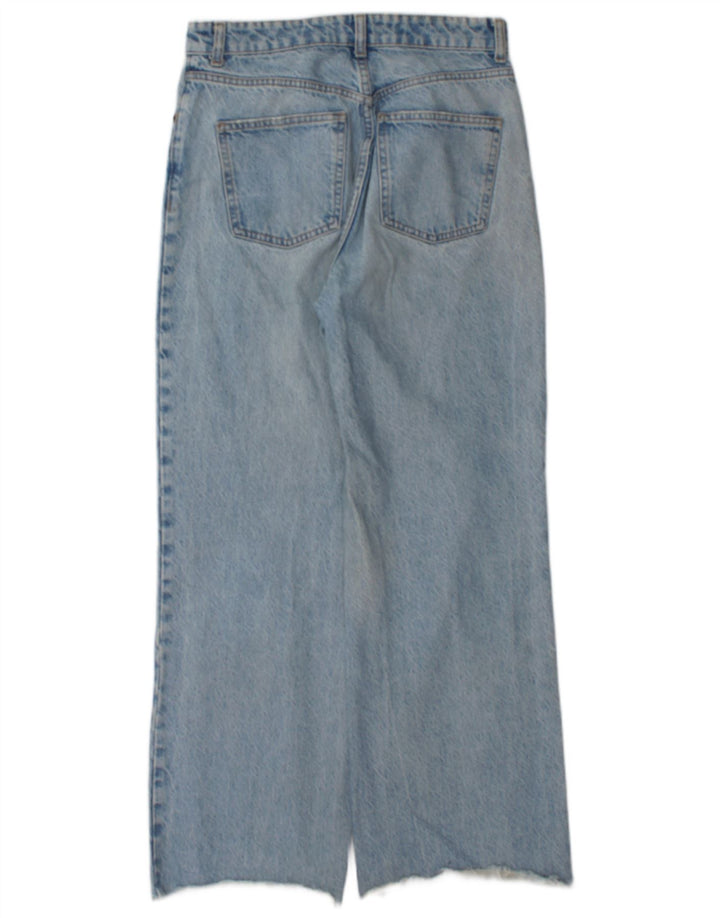 Zara Damen Loose Jeans EU 38 Small W28 L29 Blau