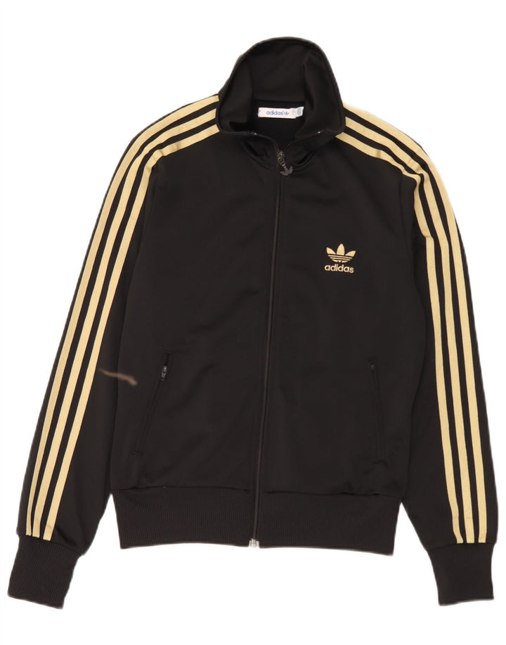 Adidas Damen Graphic Trainingsanzug Top Jacke EU 38 Medium Schwarz