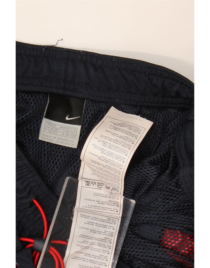 NIKE Capri-Trainingshose für Herren, mittelgroßes marineblaues Colourblock-Nylon