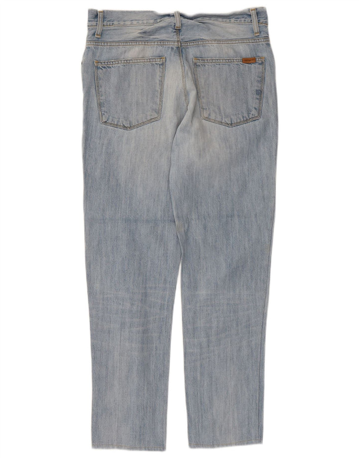 Carhartt Herren Straight Jeans W34 L28 Blaue Baumwolle