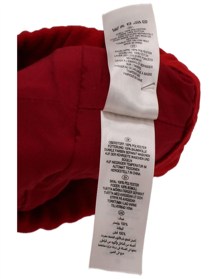 Vintage Mädchen-Fleece-Baskenmütze, 6–7 Jahre, rotes Polyester