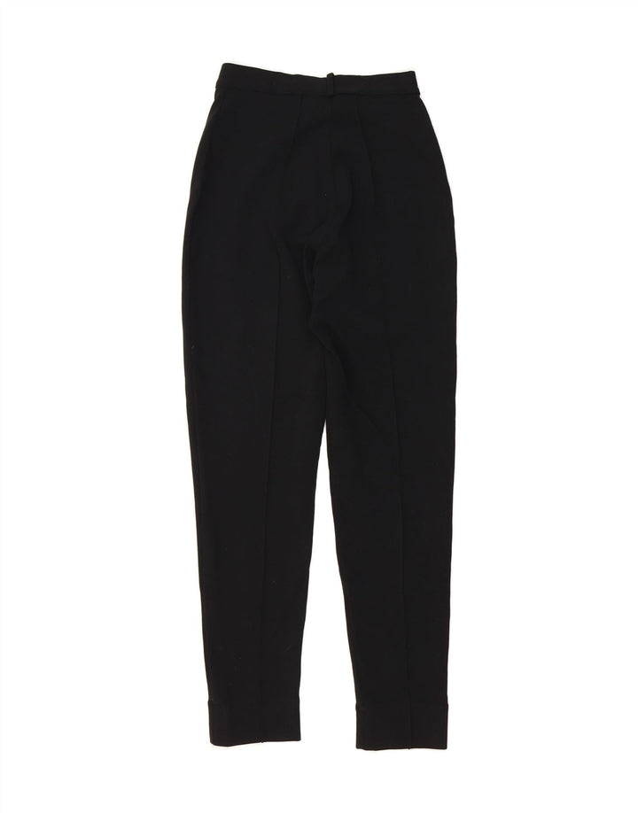 I GABBIANI Womens Tapered Casual Trousers Medium W28 L29 Black Vintage I Gabbiani and Second-Hand I Gabbiani from Messina Hembry 