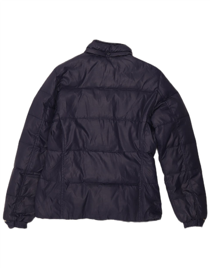 CHAMPION Damen Wattierte Jacke UK 14 Mittel Marineblau