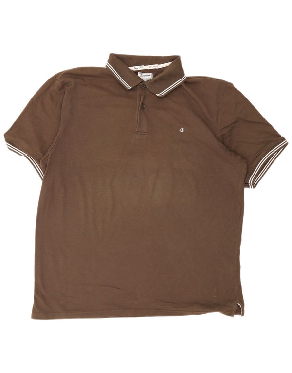 Champion Herren Easy Fit Poloshirt 3XL Braun