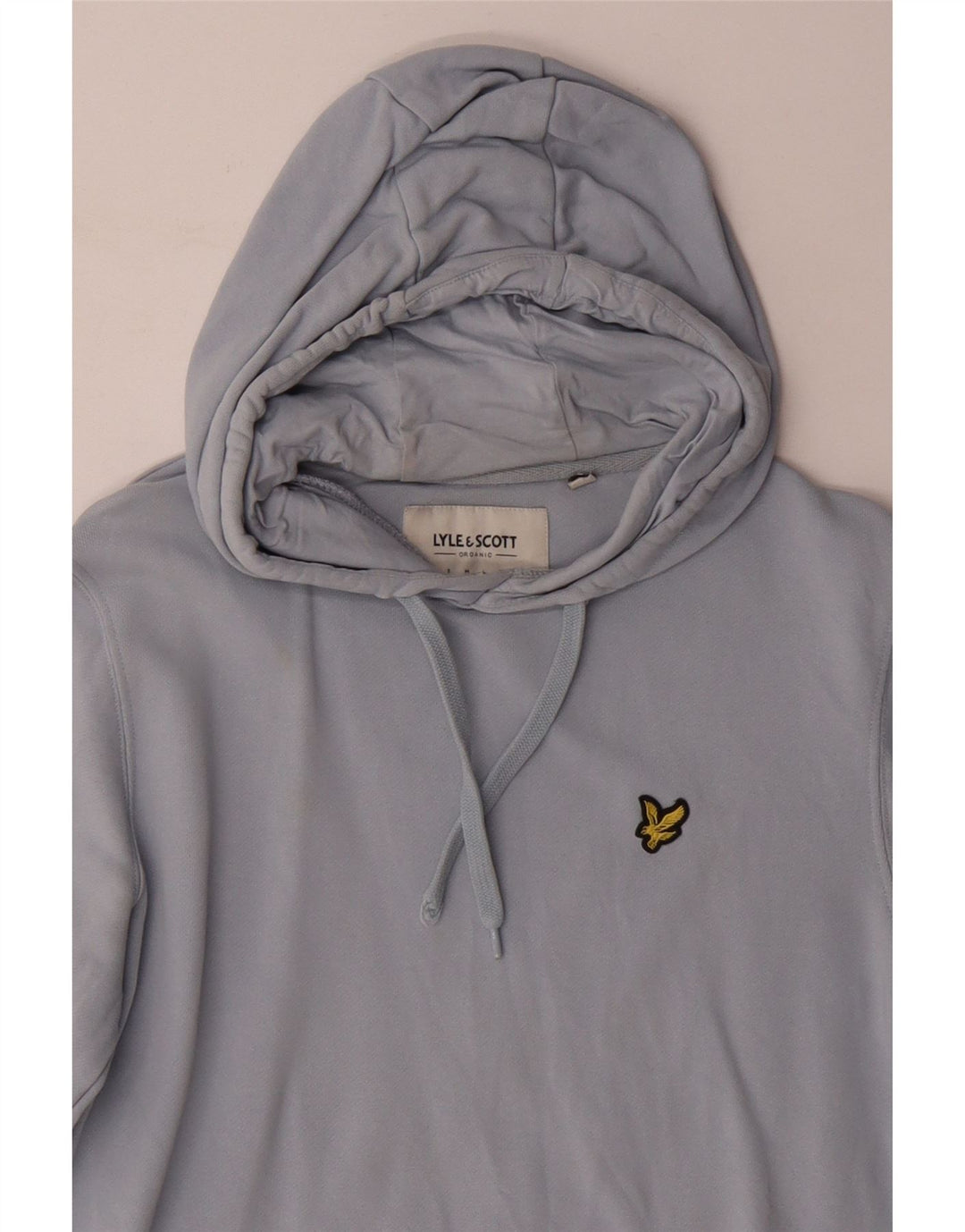 LYLE & SCOTT Herren Kapuzenpullover, Größe S, Blau, Baumwolle