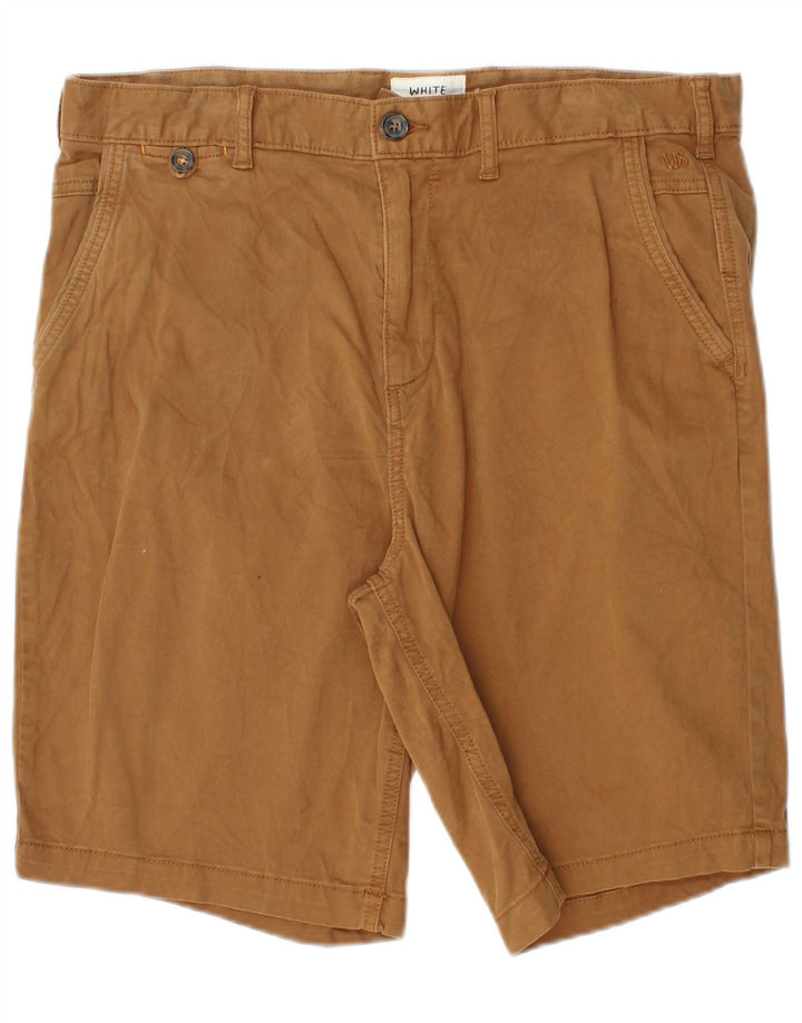 WHITE STUFF Herren-Chinoshorts W34, Größe L, Beige, Baumwolle