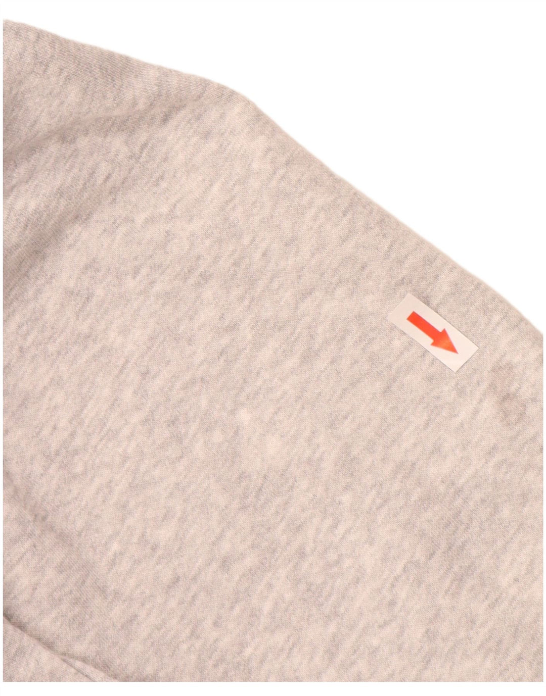 PUMA Damen Graphic Sweatshirt Pullover UK 14 Mittelgrau gefleckte Baumwolle