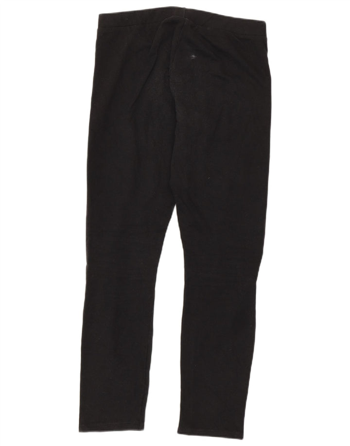 Benetton Damen Leggings UK 12Medium Schwarz