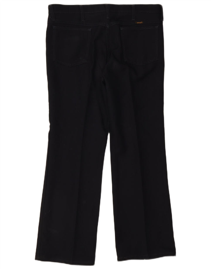 Wrangler Herren gerade Freizeithose W36 L30 Marineblau Polyester