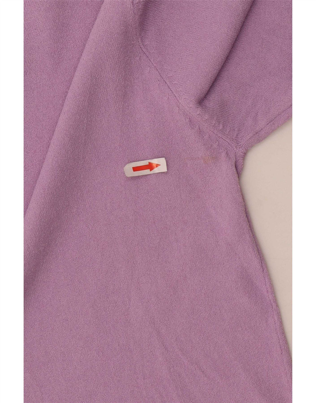 Zara Damen Top 3/4 Ärmel UK 12 Mittellila Viskose