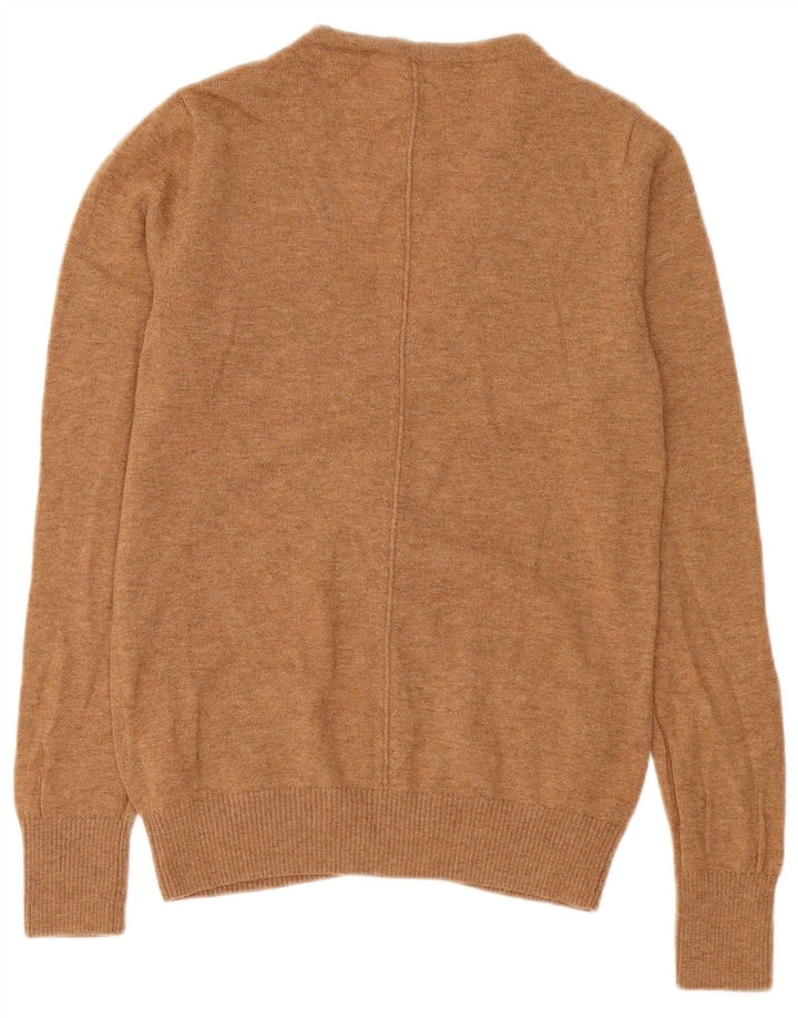 South Coast Damen-Cardigan-Pullover UK 8 Small Beige Wolle