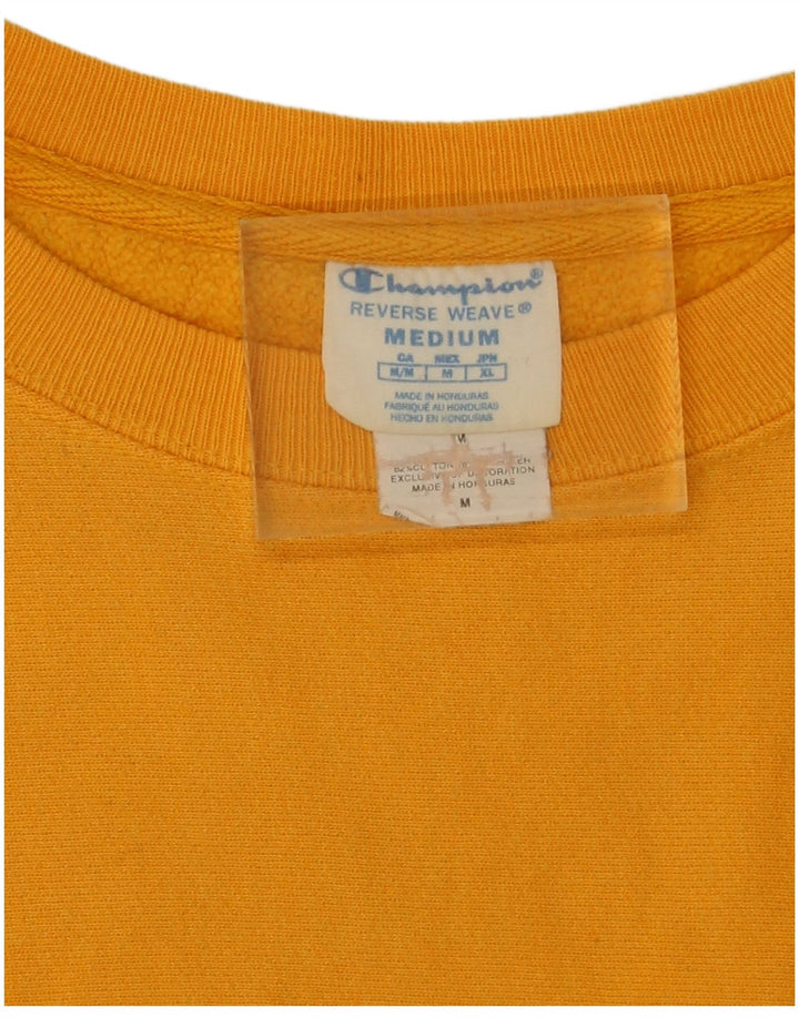 Champion Herren-Sweatshirt-Pullover aus mittelgelber Baumwolle