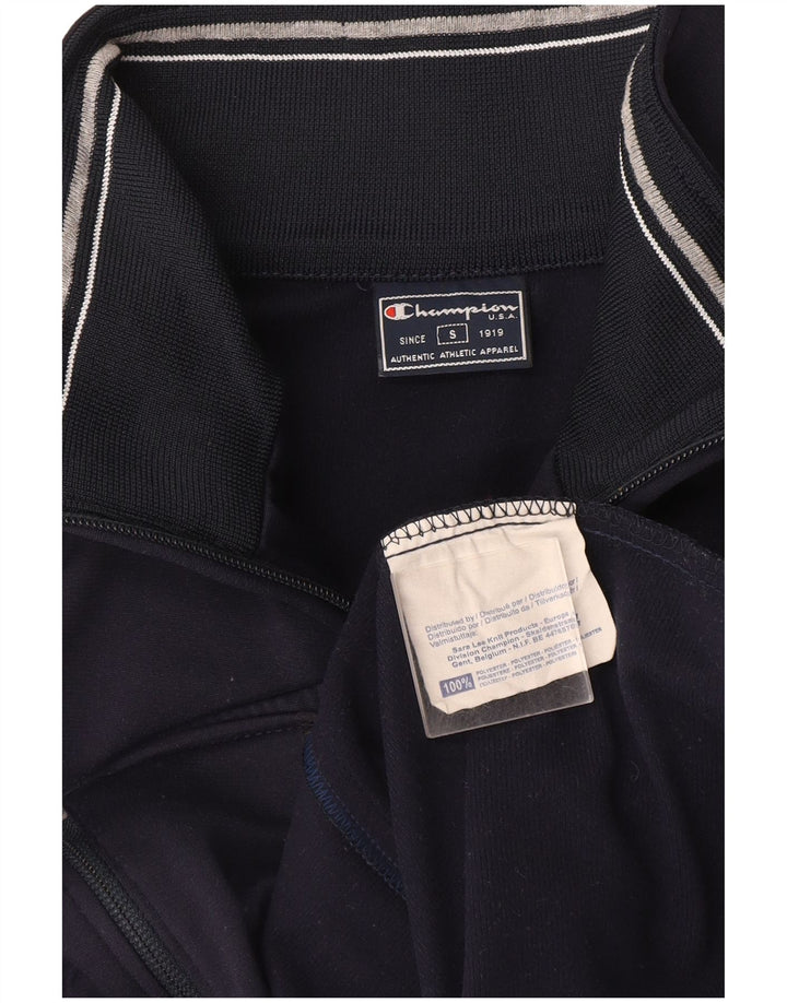 Champion Herren-Trainingsanzug mit lockerer Passform, Jacke, Größe S, Marineblau, Polyester