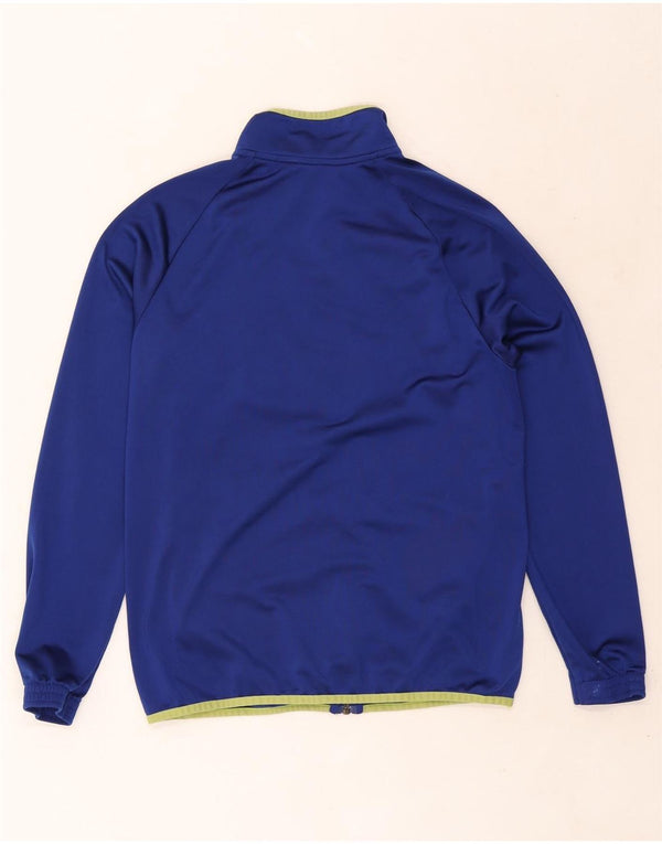 Adidas Jungen Grafik-Trainingsanzug-Top-Jacke, 13–14 Jahre, Blau