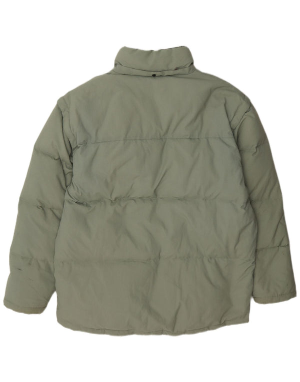 Fila Herren Wattierte Jacke UK 44 2XL Grün Polyamid