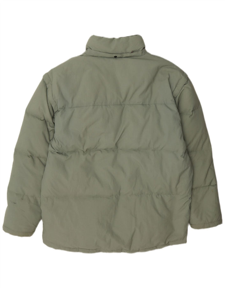 Fila Herren Wattierte Jacke UK 44 2XL Grün Polyamid