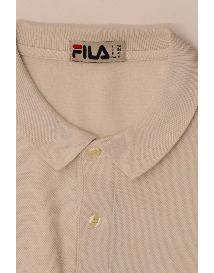 Fila Herren Poloshirt Mittelweiß
