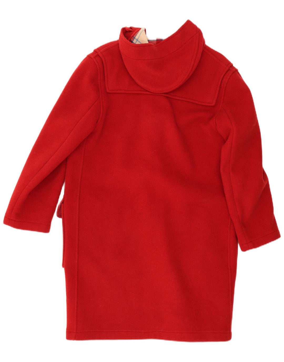 Gloverall Damen Dufflecoat mit Kapuze UK 18 XL Rot