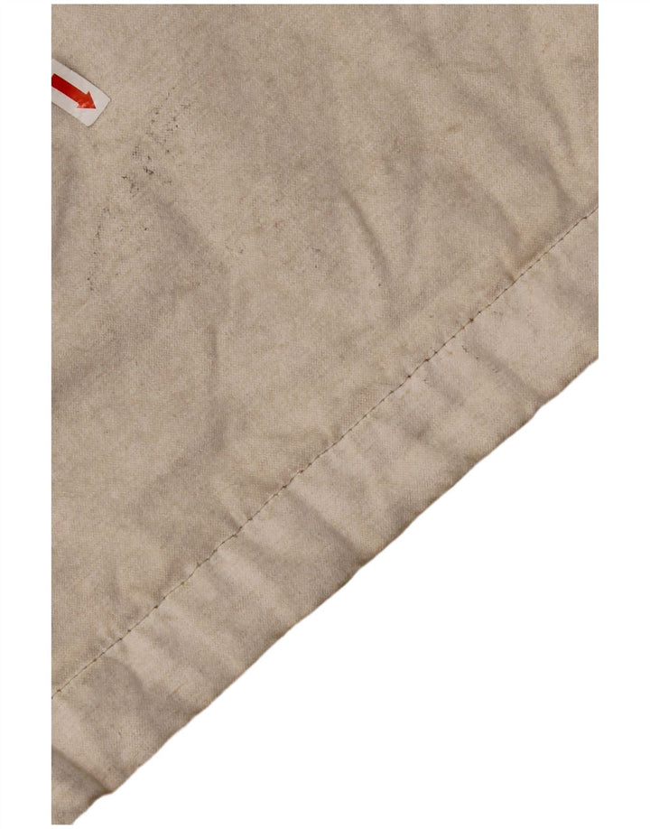 MURPHY & NYE Zweireihiger Damenmantel UK 14 Mittelbeige Baumwolle