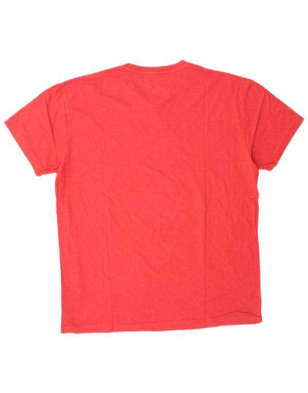 Polo Ralph Lauren Mens T-Shirt Top Small Red Cotton