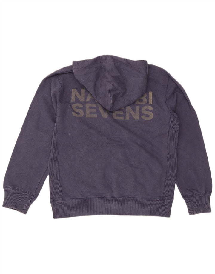 Jack Wills Herren-Kapuzenpullover mit Grafik, mittelgroß, marineblau, Baumwolle