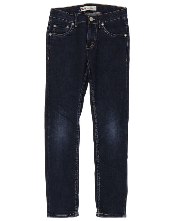 Levi's Jungen 510 Skinny Jeans 11–12 Jahre W36 L28 Marineblaue Baumwolle