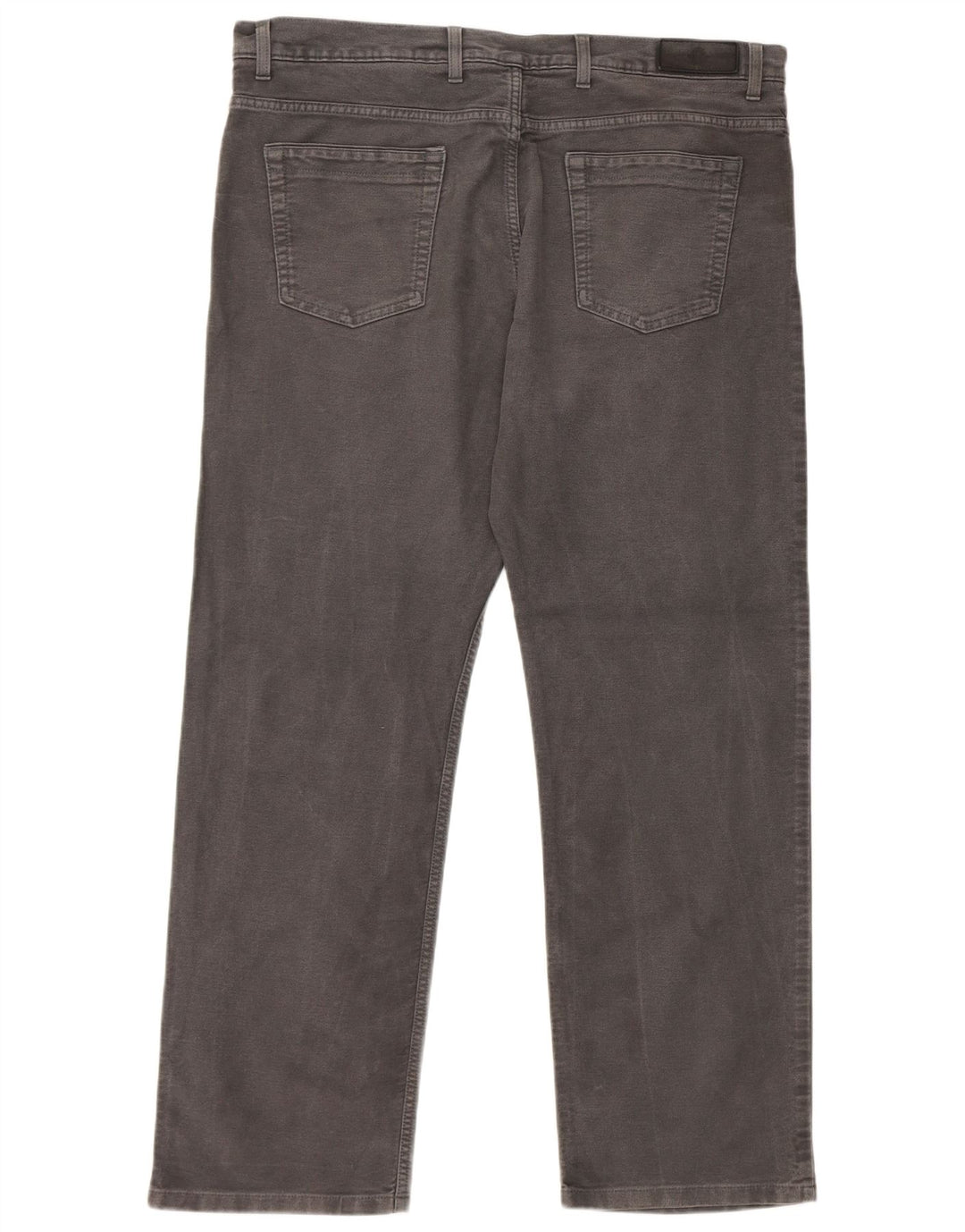 Marks & Spencer Herren Blue Harbor Straight Freizeithose W40 L31 Grau