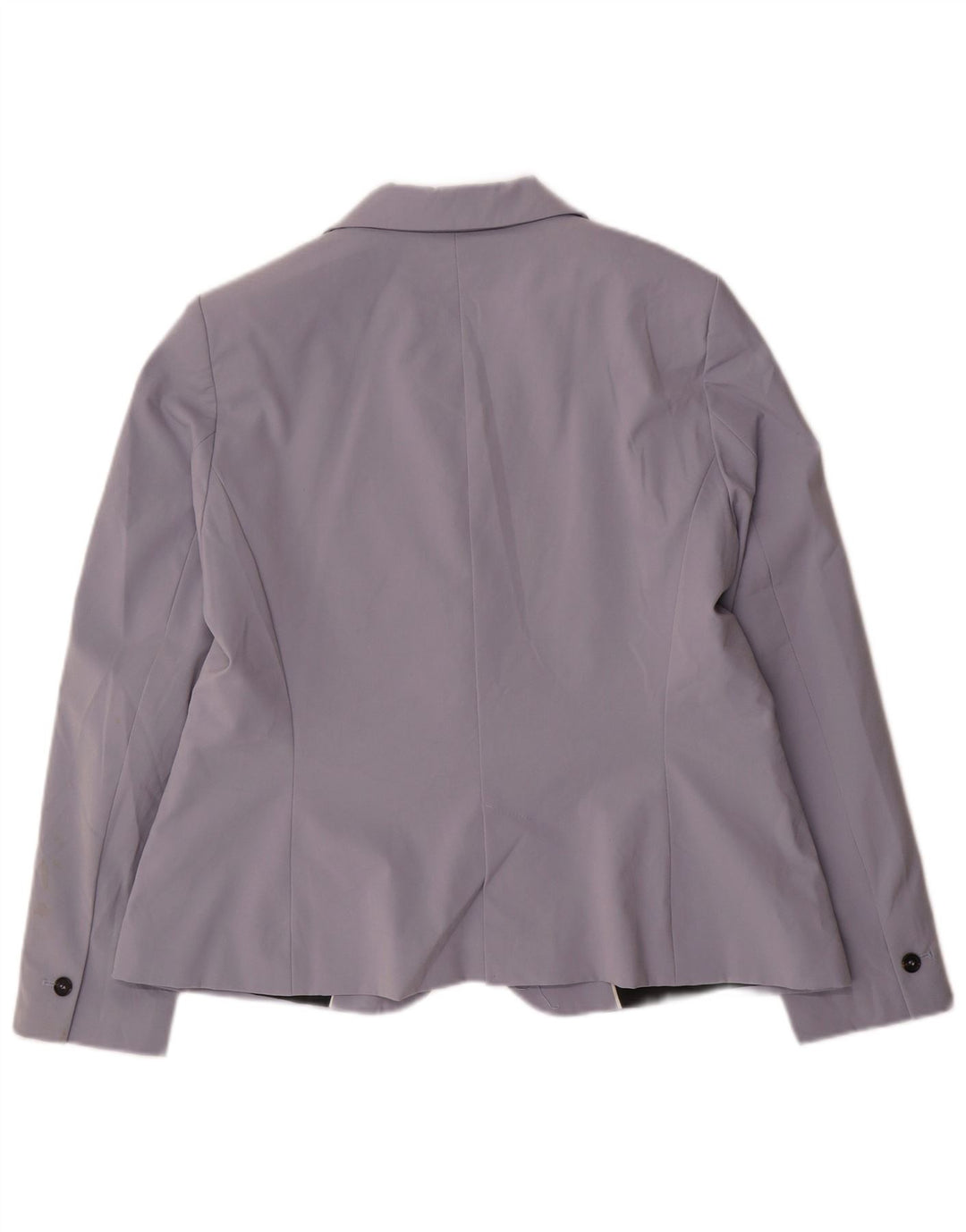 Zara Damen 1-Knopf-Blazerjacke EU 46 2XL Lila Polyester