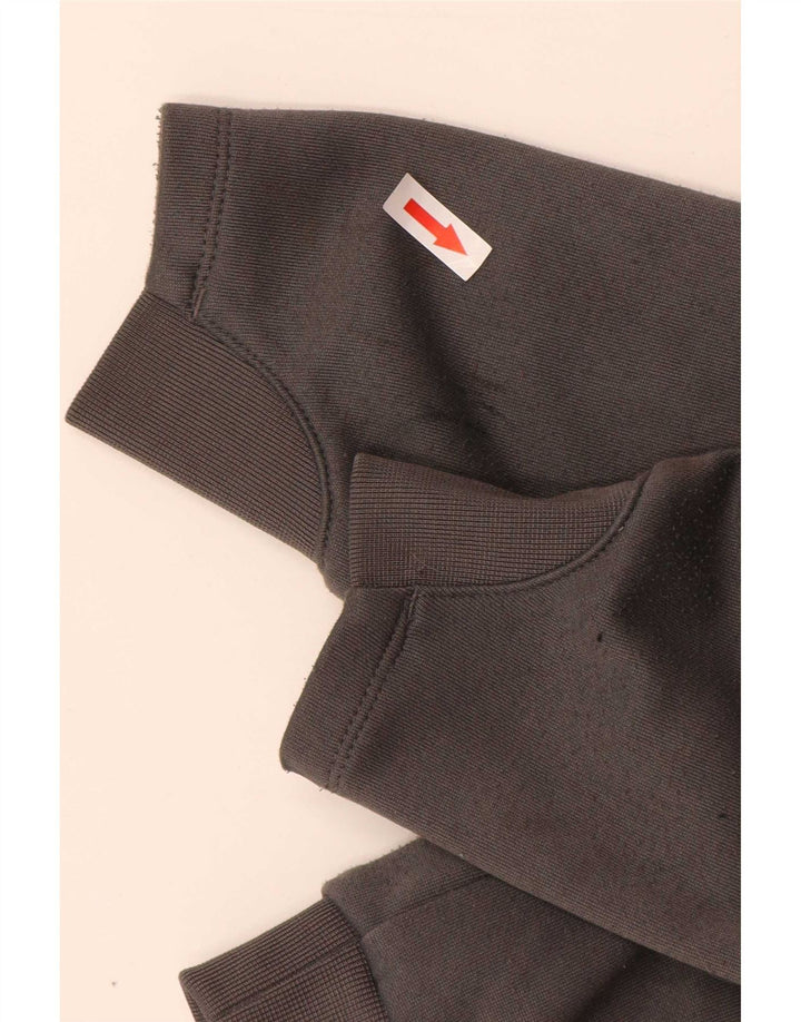 Puma Jungen-Kapuzenpullover mit Reißverschluss, 12–13 Jahre, graues Polyester