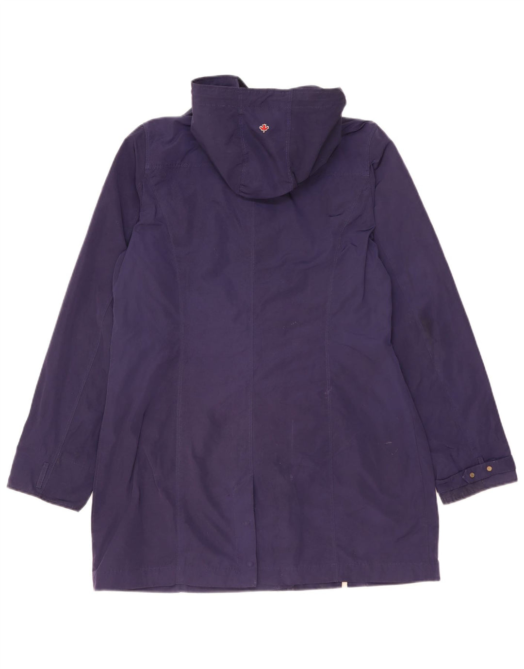 Canadiens Damen Regenmantel mit Kapuze IT 50 XL Marineblau