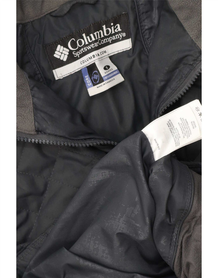 Columbia Damen Steppjacke UK 10 Small Grau Polyester