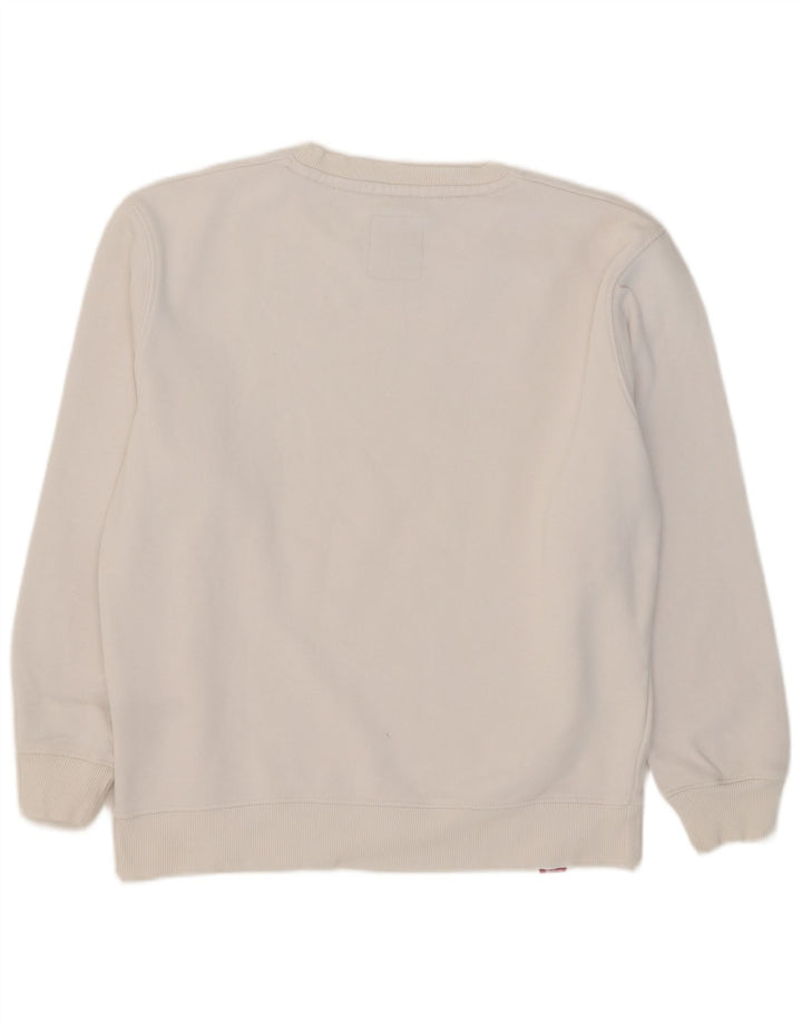 Alpha Industries Herren-Sweatshirt mit Grafik, mittelweiße Baumwolle