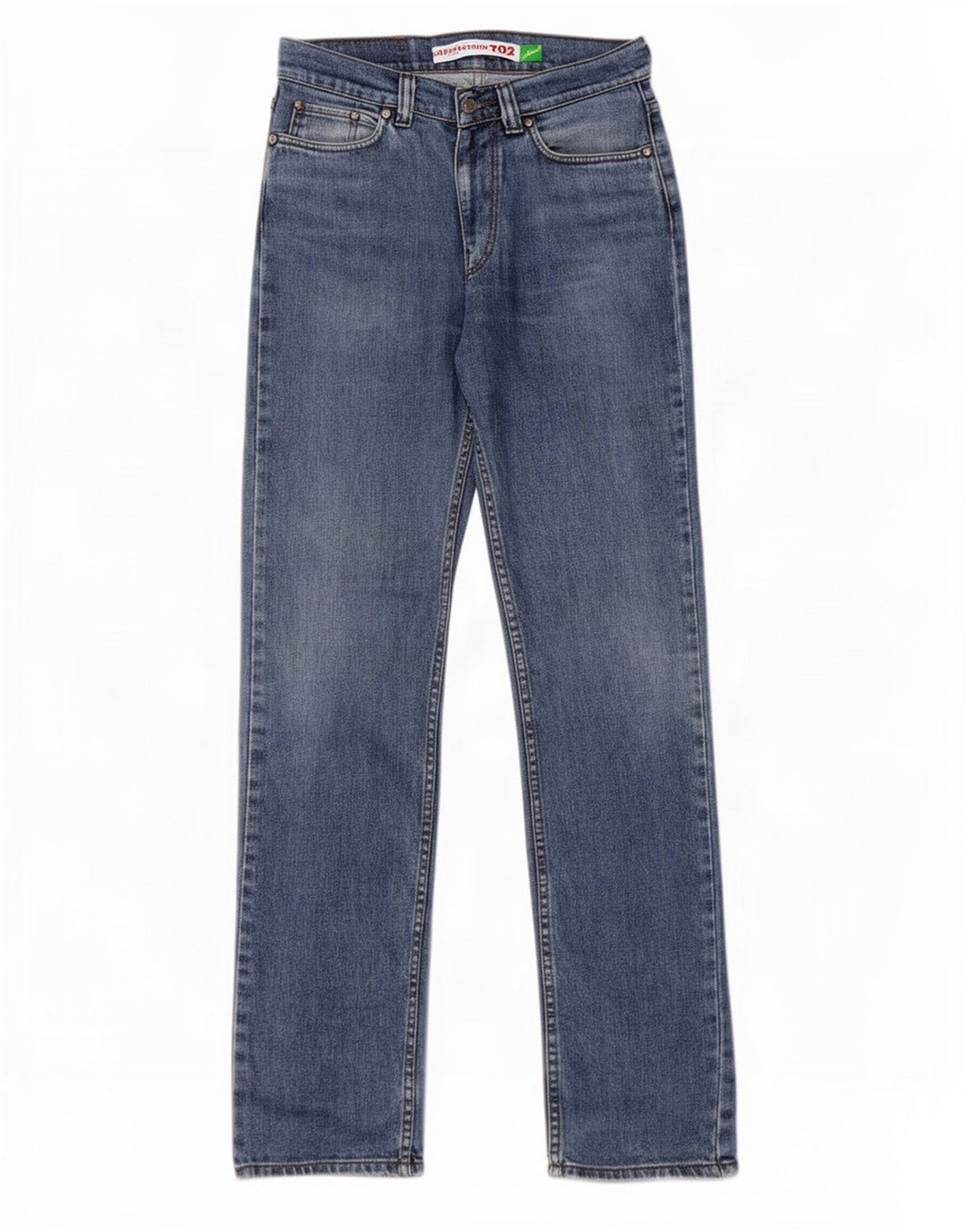 Carrera Herren 702 Straight Jeans W31 L34 Blaue Baumwolle