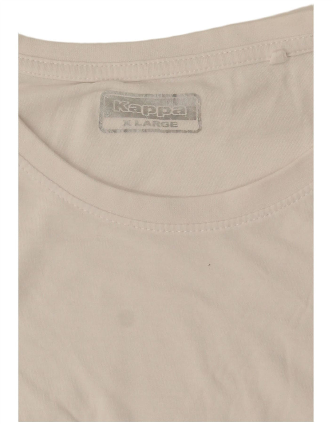 Kappa Herren T-Shirt Top XL Weiß