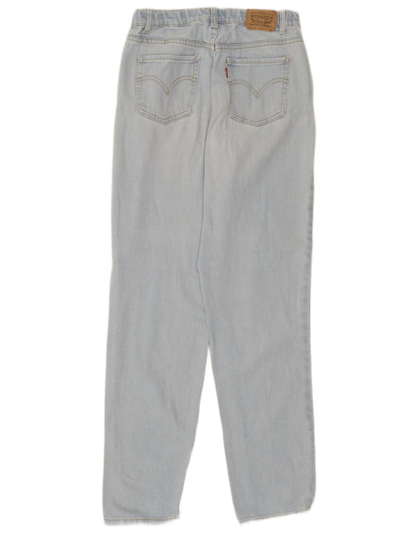 Levi's Mädchen-Jeans mit hoher Taille, lockere Passform, 13–14 Jahre, W27, L30, Blau