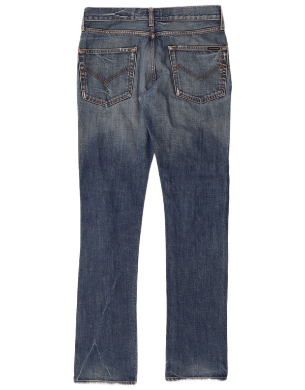 ENERGIE Womens Morris Straight Jeans W30 L34  Blue Cotton